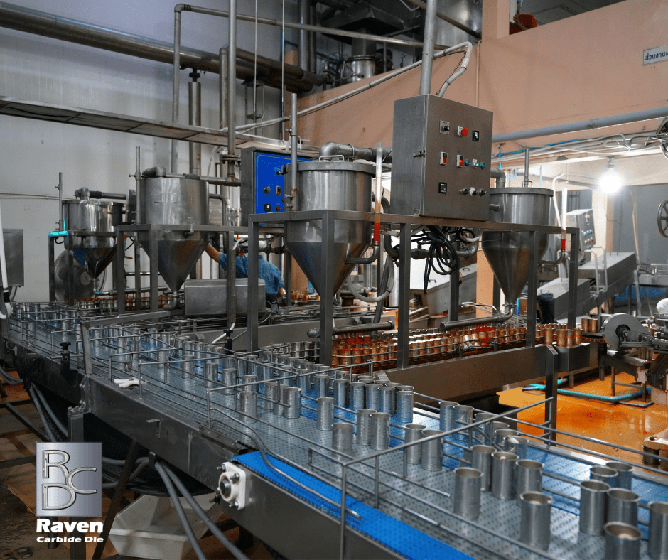 tungsten carbide dies in canning manufacturing