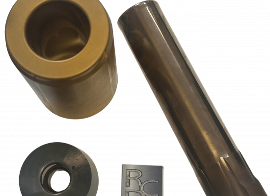 Precision solid carbide tooling set for CNC machines